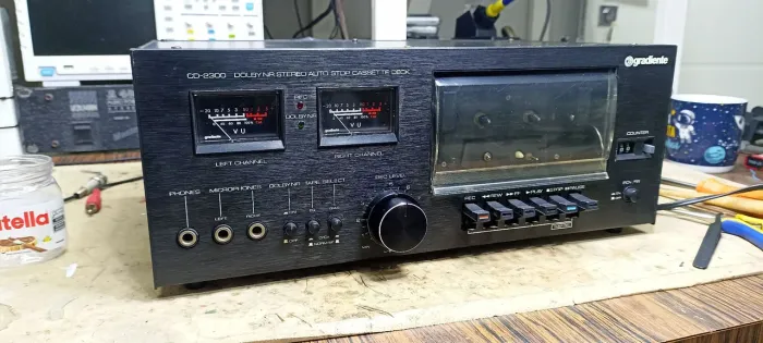 Tape deck / Toca fitas Gradiente CD-2300