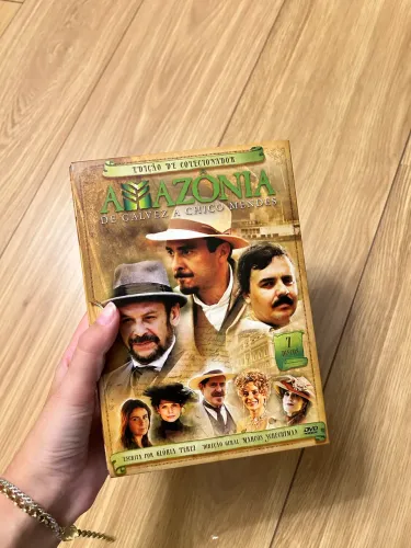 Box de DVD miniserie Amazônia