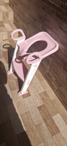 Assento redutor com escada da Buba .