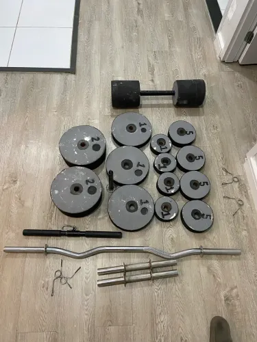 Kit completo para treino em casa