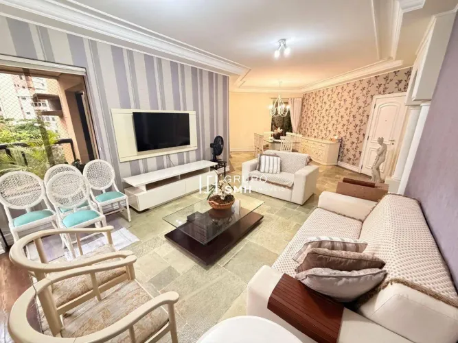 Apartamento com 3 dormitórios para alugar, 185 m² por R$ 7.000/mês - Enseada - Guarujá/SP