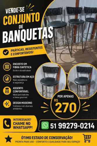 Conjunto de banquetes.
