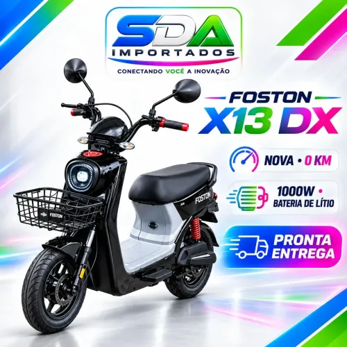 Scooter Elétrica Foston X13 DX 1000W - Nova 0km