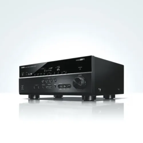 Receiver Yamaha RX-V677 com caixas de som