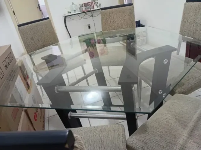 Mesa de jantar redonda