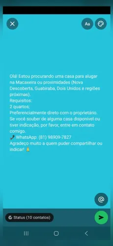 Casa, procuro para alugar