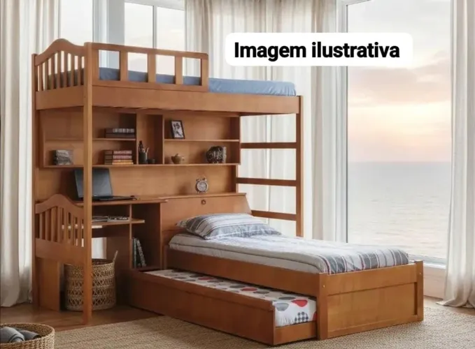 Triliche Madeira Maciça