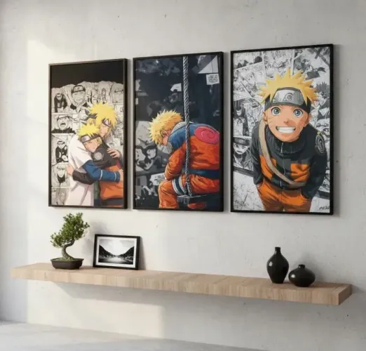 Placas decorativas anime | NARUTO