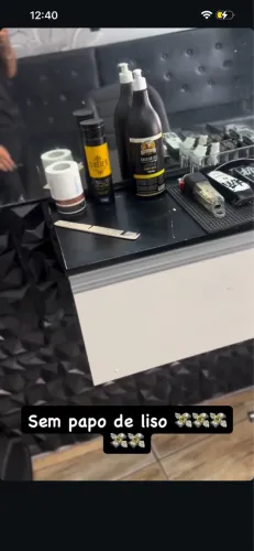 Bancada de barbearia