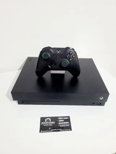 Xbox One X Memória 4k 1TB Completo!! (Aceito Cartão)