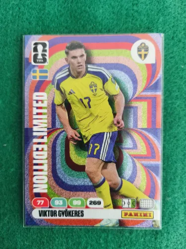 LE - VIKTOR GYOKERES - Card Panini Adrenalyn XL (Limited Edition / Exclusivo Final Time