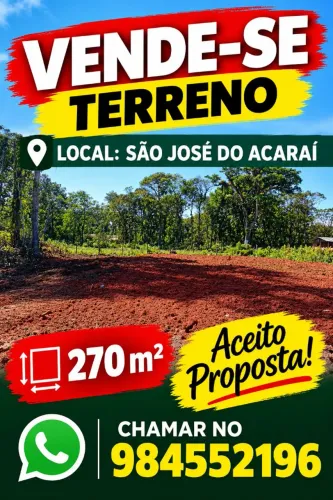 Terreno Acaraí São Frco Sul