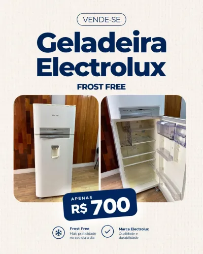 Geladeira Electrolux Frost Free