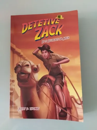 Livro Detetive Zack e os segredos na areia