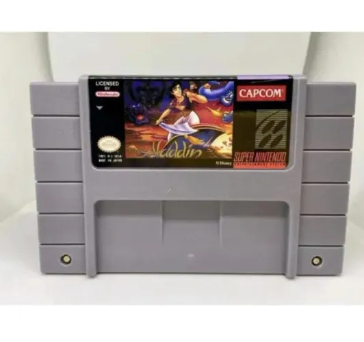 Jogo Aladim super Nintendo repro SNES.