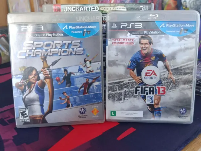 2 Jogos PS3 - FIFA 13 + Sports Champions