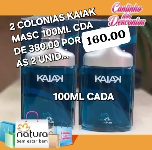 PERFUMES MASCULINO NATURA ABAIXO DO VALOR...
