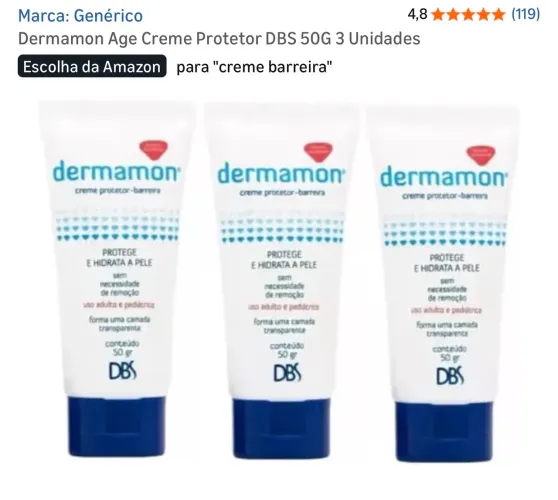 Vendo Creme Protetor/Barreira