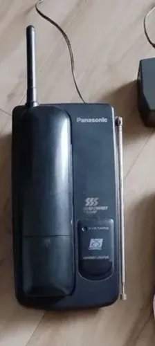 Telefone sem fio panasonic com defeito na pelicula