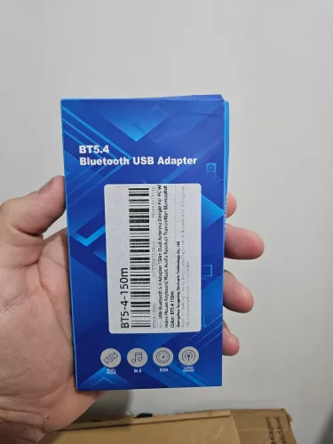 Adaptador Bluetooth 5.4 para PC - Alcance de até 150 metros