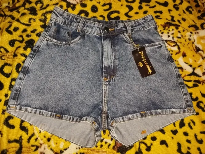 SHORT JEANS FEMININO NOVO COM ETIQUETA!