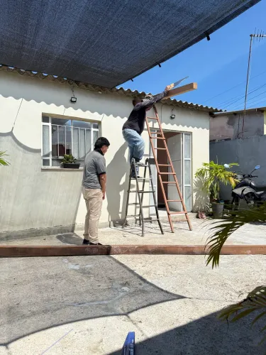Telhado galvanizado, cerâmico, fibro cimento