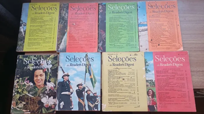 COLEÇÃO VINTAGE ? 24 REVISTAS SELEÇÕES READER?S DIGEST ANOS 1940