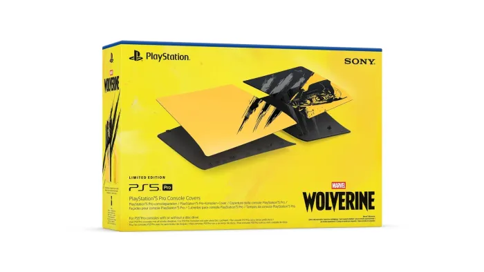 Tampas Para Console Ps5 Slim Marvel's Wolverine Edição Limitada