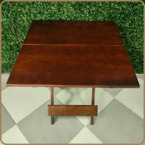 Mesa bar e restaurante 70x70 dobrável 