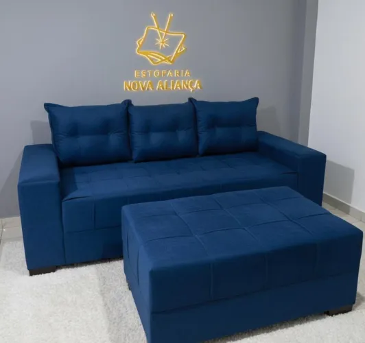 SOFÁ DE LUXO 3 LUGRES DIRETO DA FÁBRICA 