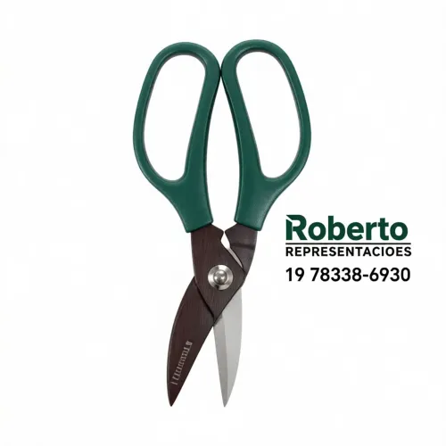Tesoura De Ferro Para Jardinagem - 8,5cm x 0,7cm x 17,5cm