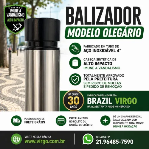 BALIZADOR FRADINHO DE CALÇADA OLEGÁRIO
