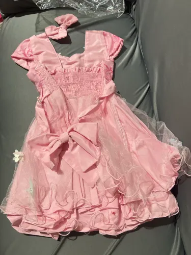 Vestido infantil da borboleta