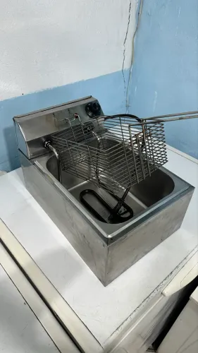 Fritadeira Elétrica 5L + Gordura de Palma