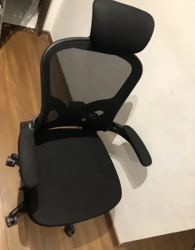 Cadeira gamer ergonômica gogo chair mesh - preta