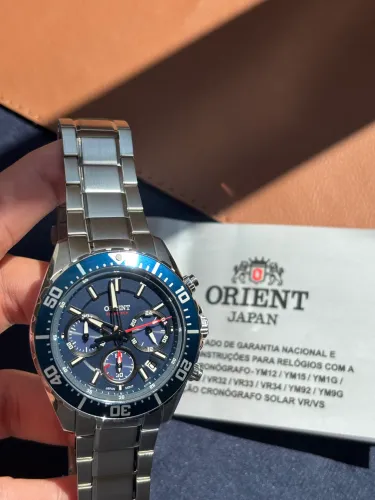 Relógio orient Solartech/ original / novo