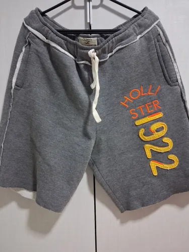 Bermuda Moletom Hollister
