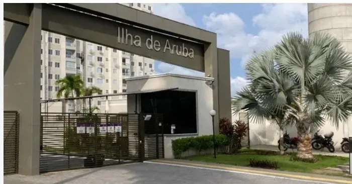 Alugo apto de 2 quartos, no condomínio ilha de Aruba, localizado na Cohama