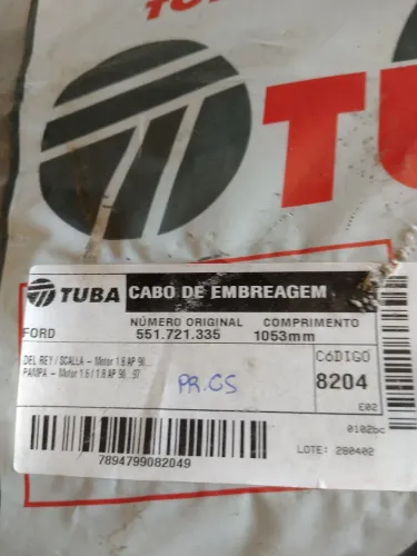cabo de embreagem 