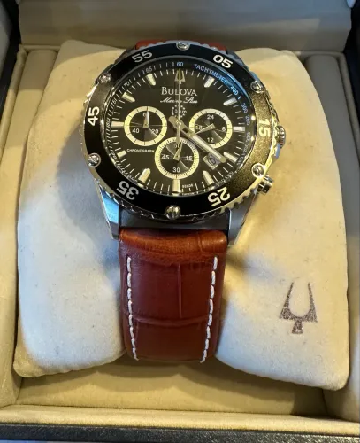 RELÓGIO BULOVA MARINE STAR CHRONOGRAPH