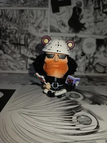 OPORTUNIDADE | Boneco Estatua Bartholomew Kuma One Piece Premium