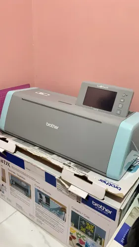 Brother sdx 125 máquina de corte papelaria