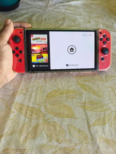 Nintendo switch edição especial Mario v