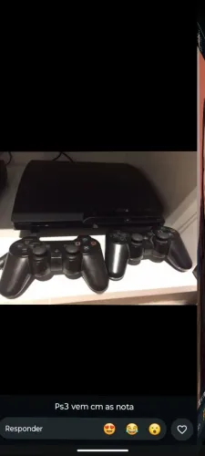 Playstation 3 desbloqueado 45 jogos 2 controles original