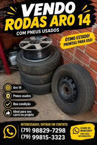 Conjunto Rodão Aro 14 
