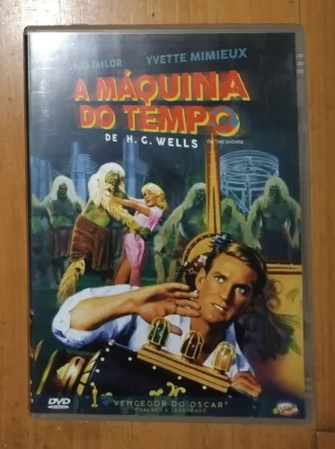 Filme Dvd - A Máquina Do Tempo (1960) H.G. Wells - Colecionador Vintage