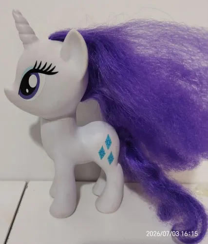 Boneca Ponei Rarity My Little Pony 15 Centimetros.