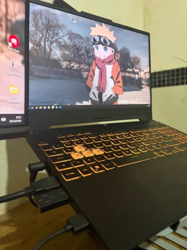 ASUS TUF F15 - CORE i7, RTX 3050 e 16 gb de RAM.