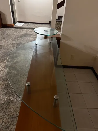 Balcão de vidro
