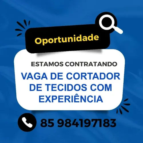 Vaga para Cortador de Tecidos 
